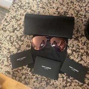 YSL SAINT LAURENT PARIS Classic 11 Aviators